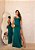 Vestido Longo Verónica Verde Esmeralda - Imagem 1