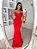 Vestido Longo Verónica Vermelho - Imagem 2