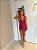 Vestido Curto em Micro Tule Gabriela Pink - Imagem 2