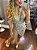 Vestido Curto em Micro Tule Gabriela Prata - Imagem 2