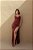 Vestido Longo Verónica Marsala - Imagem 1