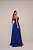 Vestido Longo Laço Vicenza Azul Royal - Imagem 4