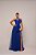 Vestido Longo Laço Vicenza Azul Royal - Imagem 1