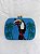 Clutch Tucano Bordada Azul - Imagem 1