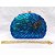 Clutch em Paetê Pavão Azul - Imagem 1