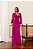Vestido longo Siena Fúscia - Imagem 3