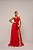 Vestido Longo Laço Vicenza Vermelho - Imagem 1