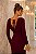 Vestido Manga longa Mariana Marsala - Imagem 2
