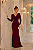 Vestido Manga longa Mariana Marsala - Imagem 1