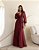 Vestido longo Viena Marsala - Imagem 1