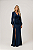 Vestido longo Siena Azul Marinho - Imagem 3