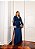 Vestido longo Siena Azul Marinho - Imagem 3