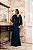 Vestido longo Siena Azul Marinho - Imagem 6