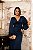 Vestido longo Siena Azul Marinho - Imagem 7