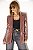 Blazer Couro Vinil Marrom - Imagem 2