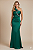 Vestido longo Nayane Verde Esmeralda - Imagem 2