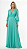 Vestido Longo Atena Verde Tiffany - Imagem 1