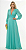 Vestido Longo Atena Verde Tiffany - Imagem 3