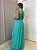 Vestido Longo Atena Verde Tiffany - Imagem 3