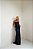 Vestido Longo Aurora Azul Marinho - Imagem 1