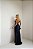 Vestido Longo Aurora Azul Marinho - Imagem 4