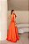 Vestido Longo Flora Laranja - Imagem 4