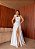 Vestido Longo Flora Branco - Imagem 1