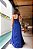 Vestido Longo Flora Azul Royal - Imagem 4
