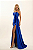 Vestido Longo Aurora Azul Royal - Imagem 2