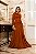 Vestido Longo Zayan Terra Cota - Imagem 1