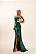 Vestido Longo Aurora Verde Esmeral - Imagem 2