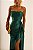 Vestido Longo Aurora Verde Esmeral - Imagem 3