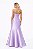 Vestido Longo Zibeline Laura Lilás - Imagem 3