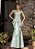 Vestido Longo Zibeline Laura Verde Menta - Imagem 7