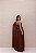 Vestido Longo Versailles Marrom - Imagem 4