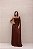 Vestido Longo Versailles Marrom - Imagem 2