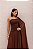 Vestido Longo Versailles Marrom - Imagem 1