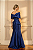 Vestido Longo Imperiale Azul Royal - Imagem 5