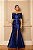 Vestido Longo Imperiale Azul Royal - Imagem 1
