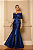 Vestido Longo Imperiale Azul Royal - Imagem 3