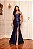 Vestido Longo Imperiale Azul Marinho - Imagem 2
