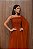 Vestido Longo Versailles Terra Cota - Imagem 2
