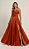 Vestido Longo Royale Terra Cota - Imagem 4