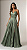 Vestido Longo Royale Verde Oliva - Imagem 1
