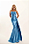Vestido Longo Aurora Azul Serenity - Imagem 1