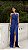 Vestido longo tomara que caia Sarah azul Royal - Imagem 2