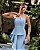 Vestido Longo Zibeline Laura Azul serenity - Imagem 2