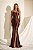 Vestido Longo Amara Marrom - Imagem 2