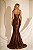 Vestido Longo Amara Marrom - Imagem 4