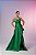 Vestido Longo Zibeline Arabella Verde Bandeira - Imagem 2